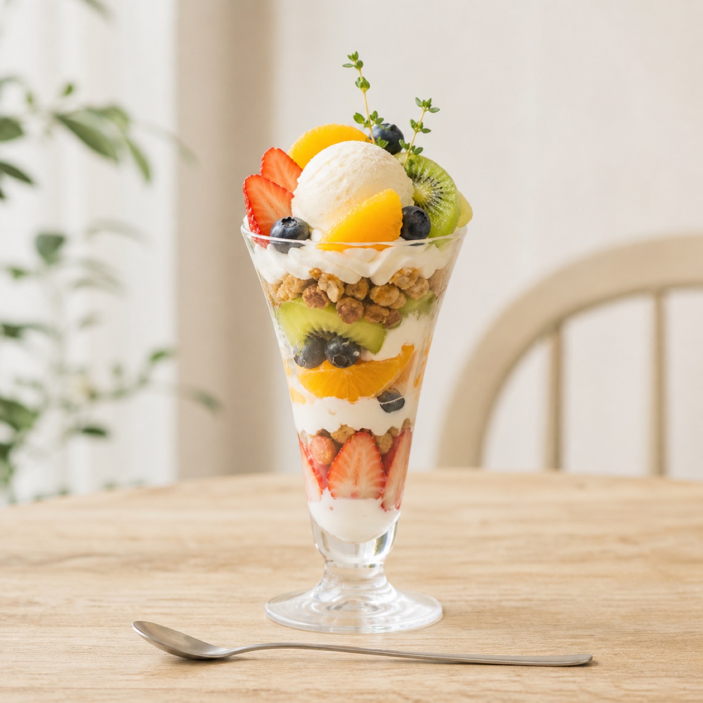 #10 Seasonal Fruit Parfait